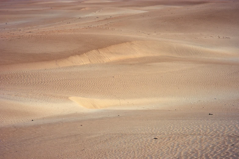 a desert with some very sand dunes