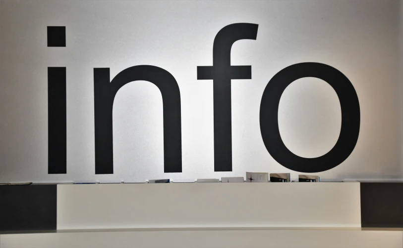 an image of an art installation displayed with the word infin