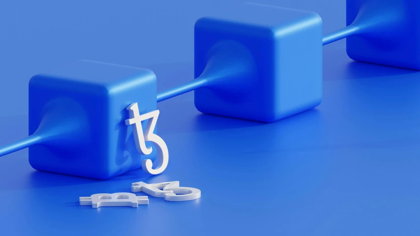 a pair of tools are sitting on a blue surface