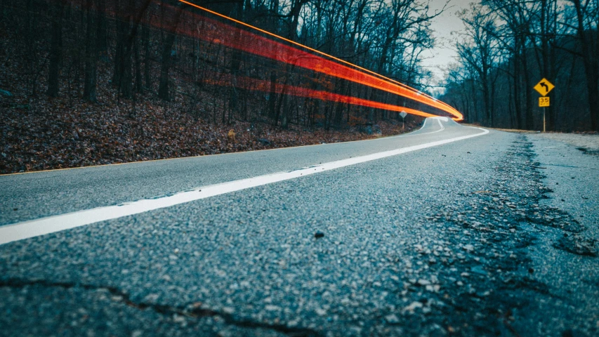 an image of a highway and signs on the side of it