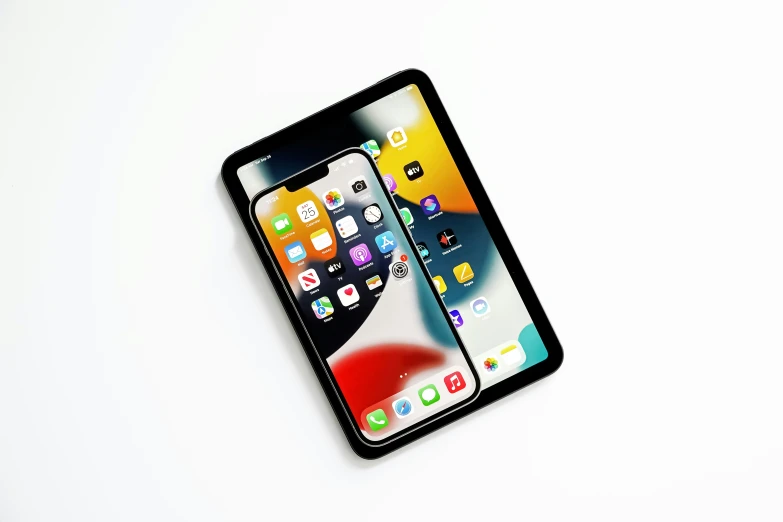 an image of a phone that is open on a white table