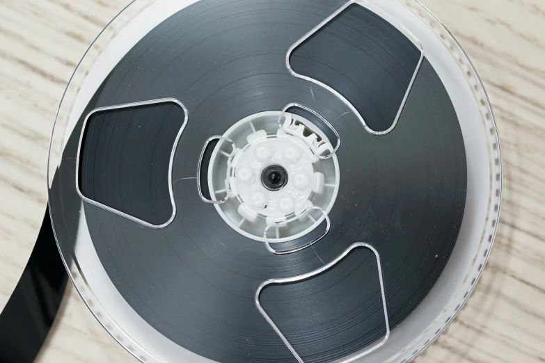 a record player with its wheels still attached