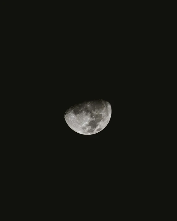 an airplane flying in the sky under a moon