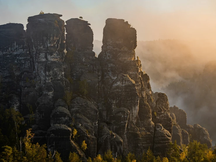 a rocky mountain with a lot of large rocks