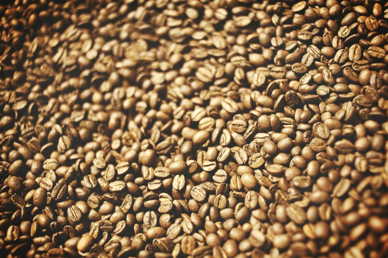 a close up image of coffee beans as an edible ingredient