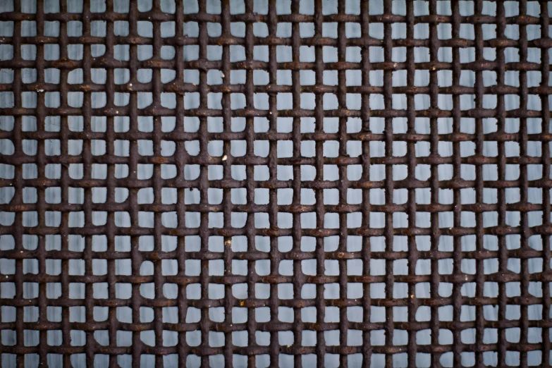 a blue and brown woven material that looks like a woven cloth