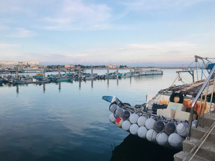 a marina full of boats and floating yachts