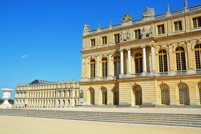 an architectural view of a house in france