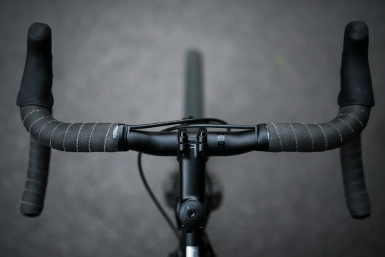 a close up of the stem of a bike