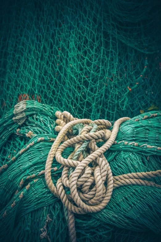 an image of some fishing nets