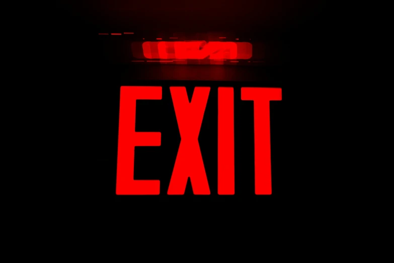 the exit sign reads, no right turn