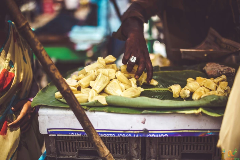 this is an image of someone making food