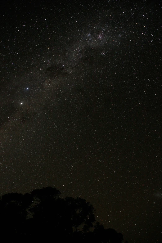 some sort of star field at night time