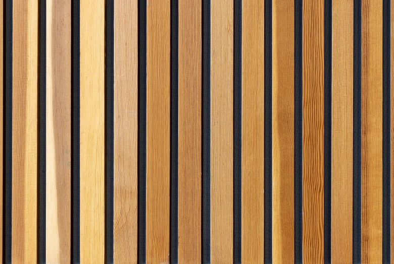 the wooden surface of the building made out of wood