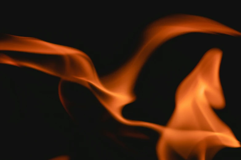 this is an image of flames from a fire oven