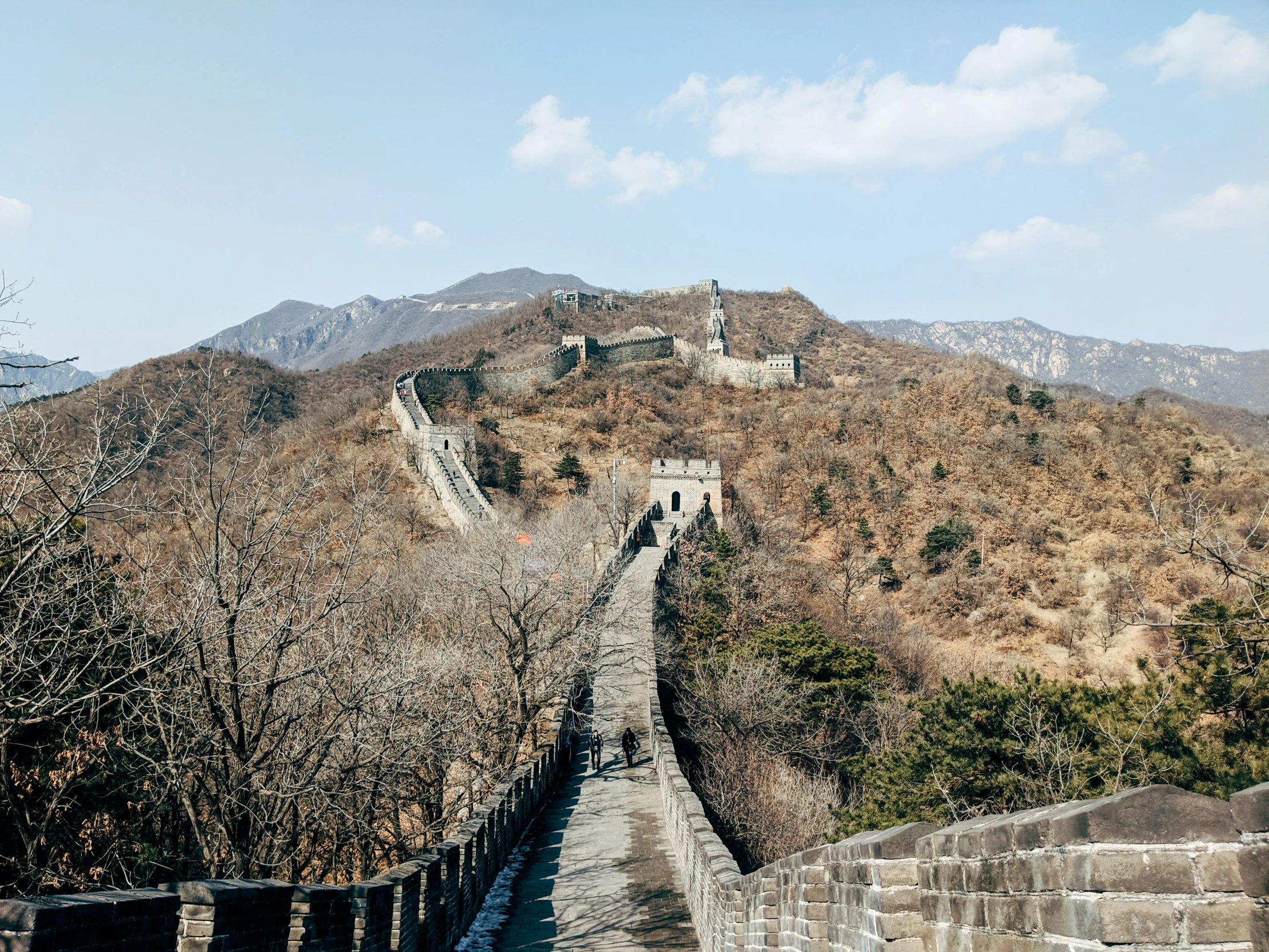 a picture of the great wall of china