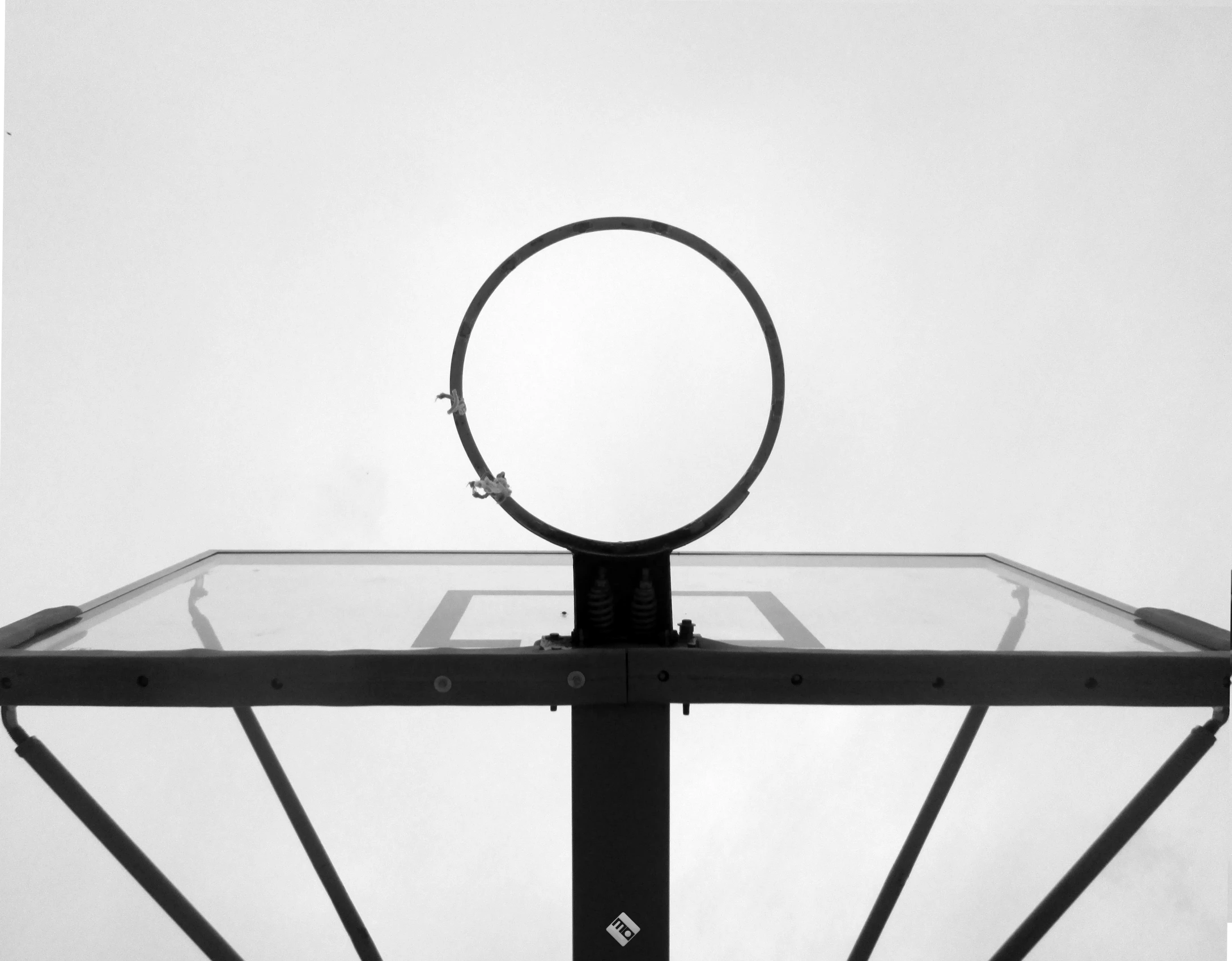 the lens on the top of a stand in a room