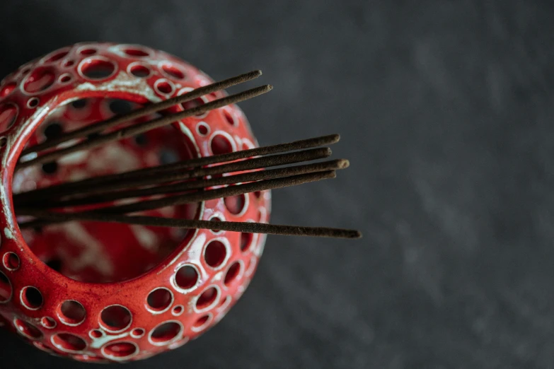 this is the stem holder for small incense sticks