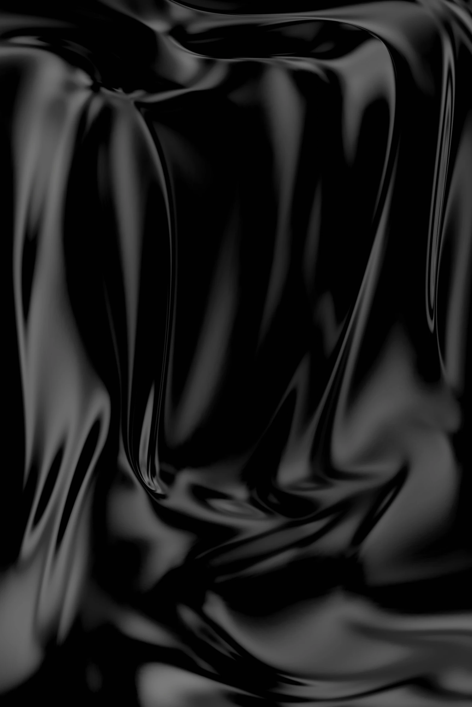 the texture of black material is very large