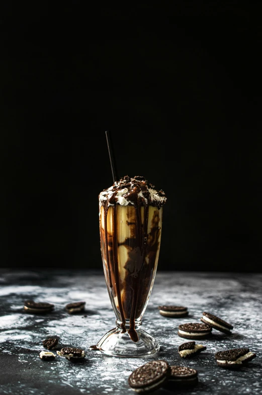 a close up s of a drink on a table