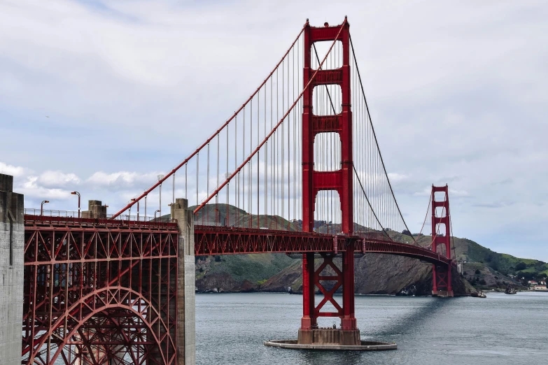 a large bridge that is over a body of water