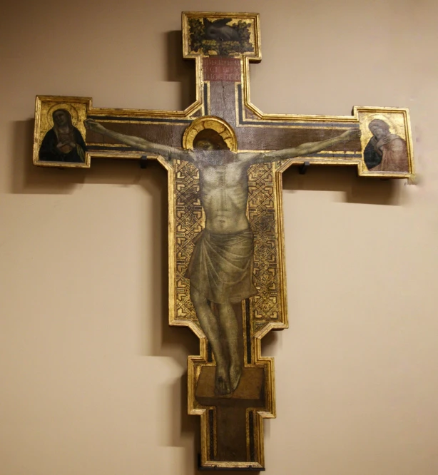 a picture of a very nice looking cross with pos