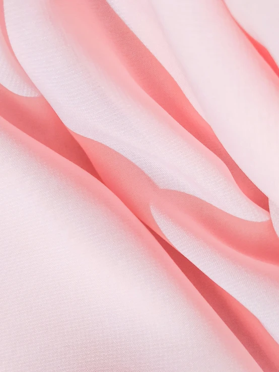 white and pink fabric with thin ridges