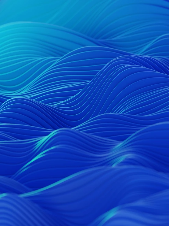 an abstract wave texture in blue