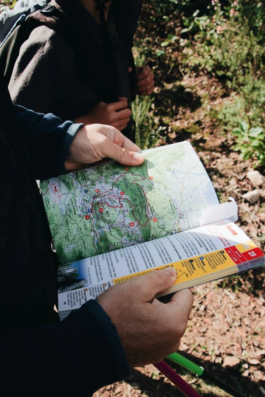 someone holding a maps of india in their hand