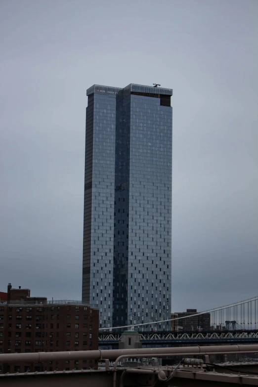 a building with many windows in the city