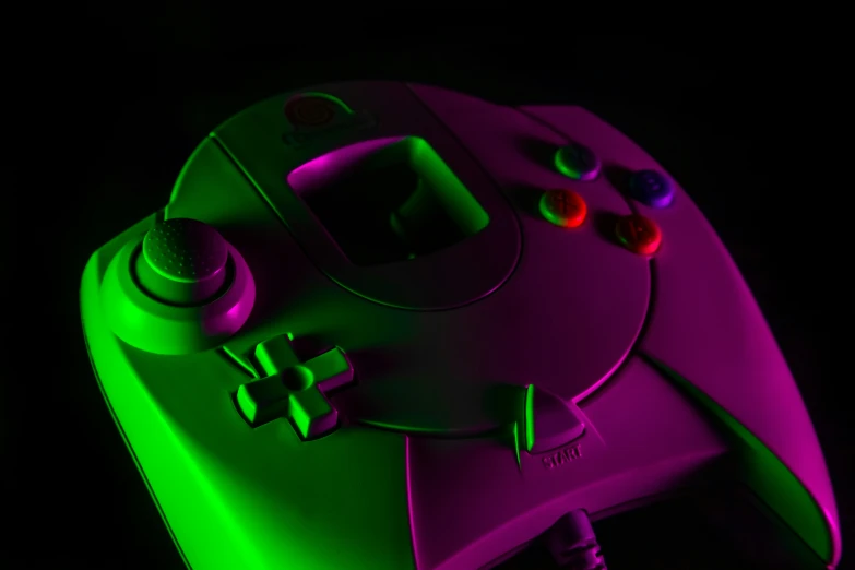 a close up view of the electronic gaming device