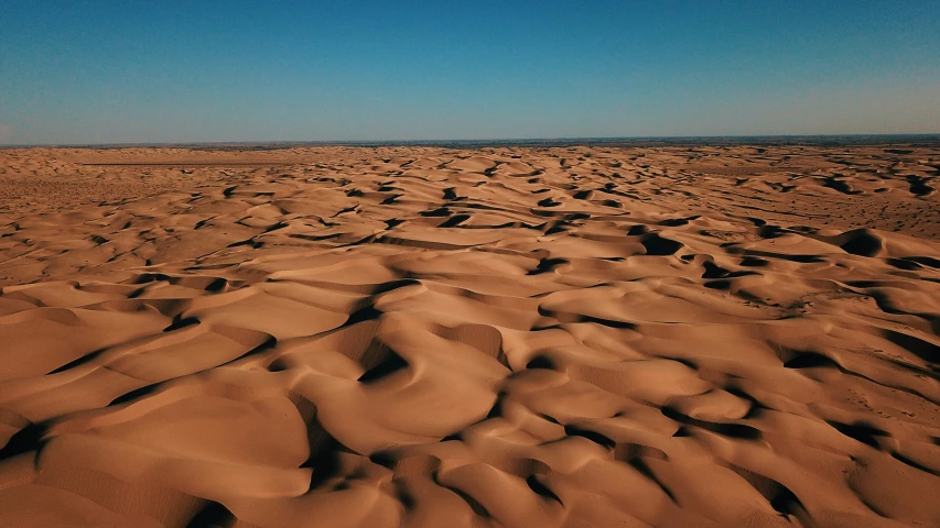 a po taken in the desert of sand dunes