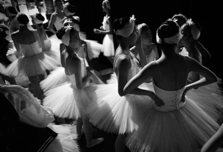 some ballet dancers are taking part in the show