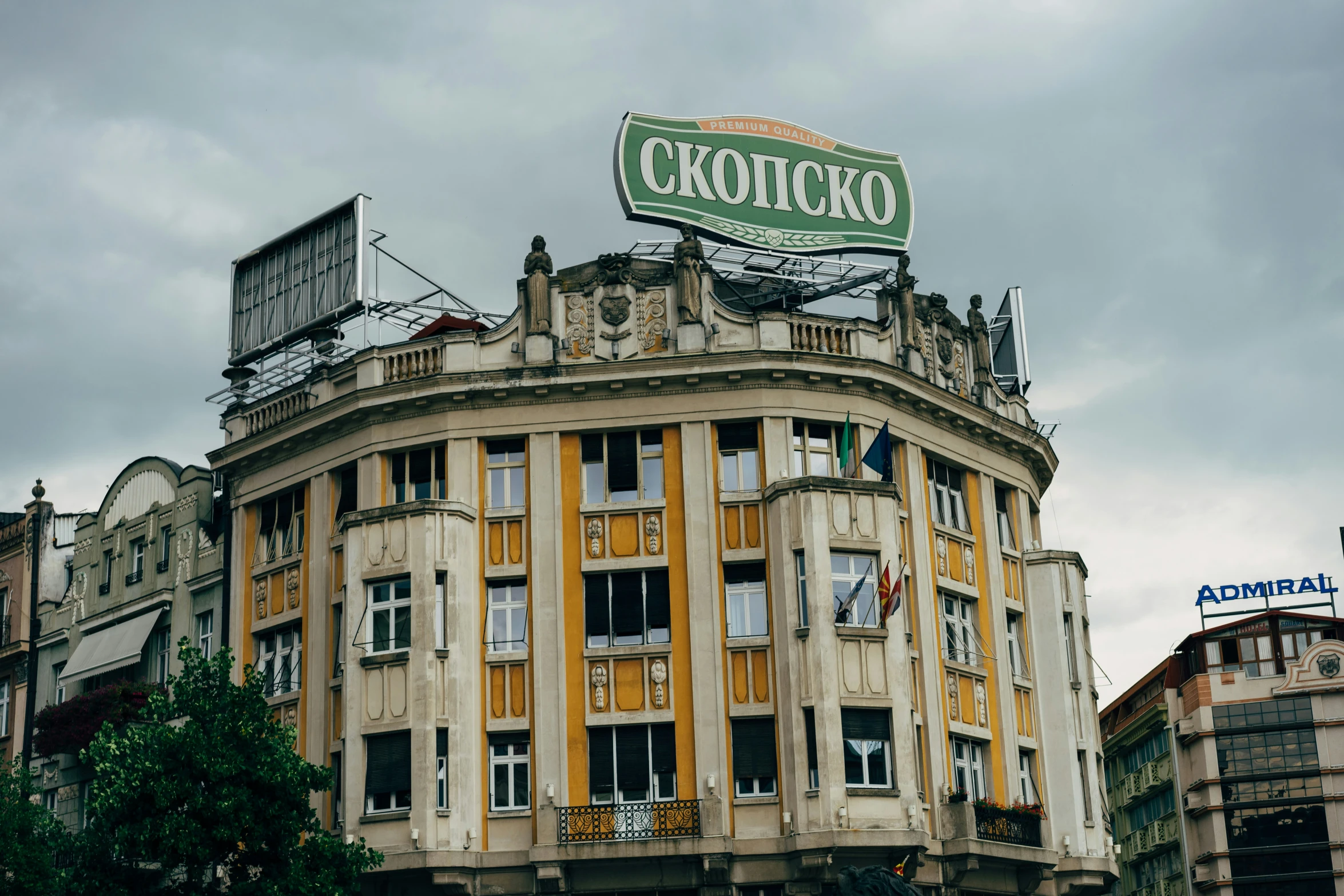 this is an old building that was used as a movie studio