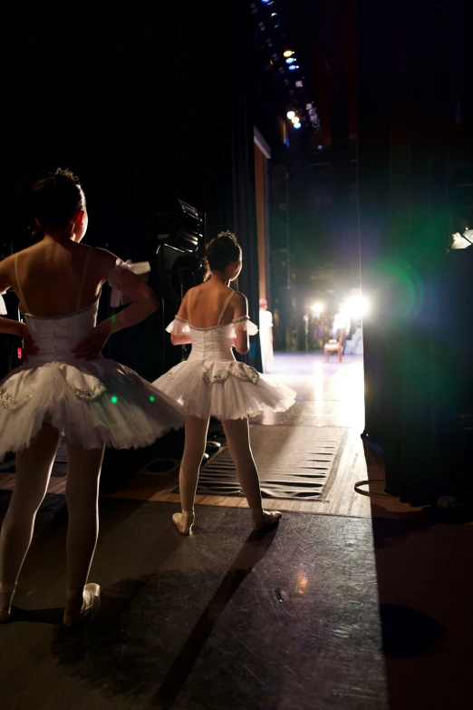 a group of women dressed in ballet wear