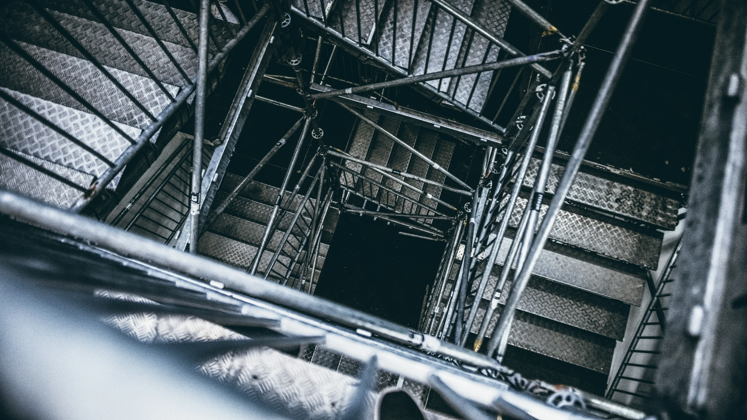 old metal stairs, taken with an iphone