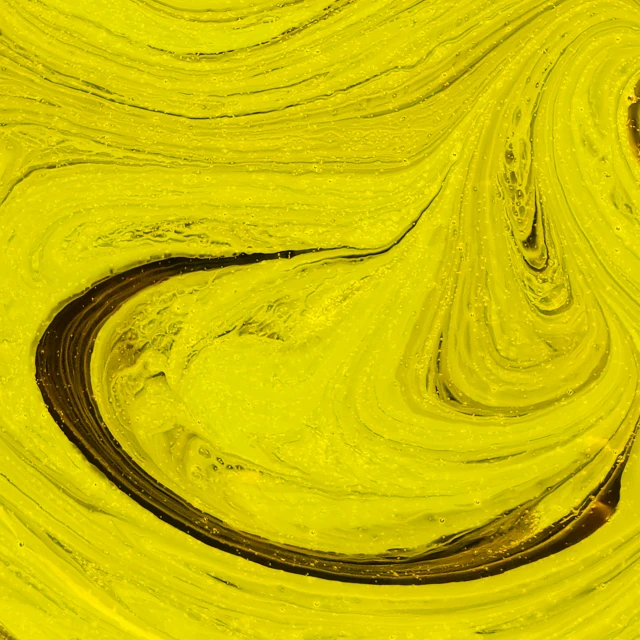 the view from above shows two lines of flowing fluid material