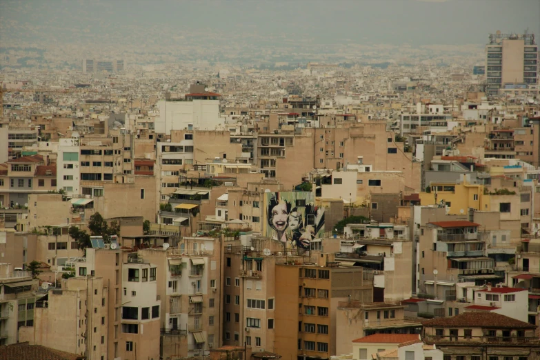 this is an image of the city skyline