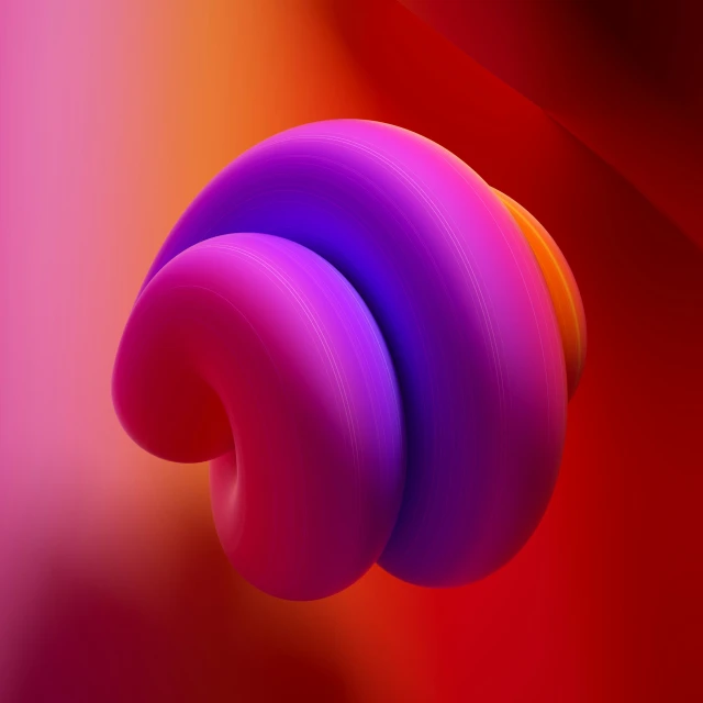 a colorful background with pink and purple circles