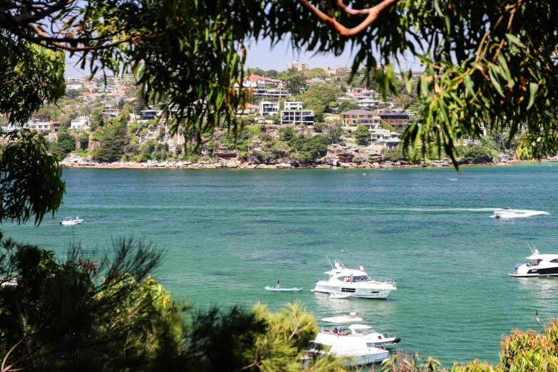 a body of water that has boats in it