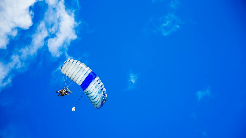 a large kite is being flown in the sky