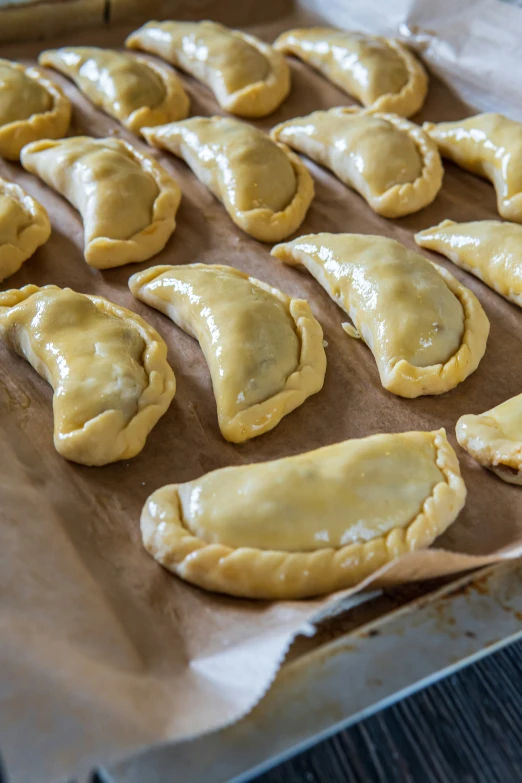 the food is prepared in the baking pan