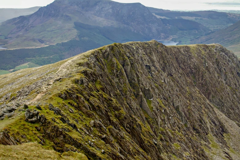 this is an image of a mountain range in the wilderness