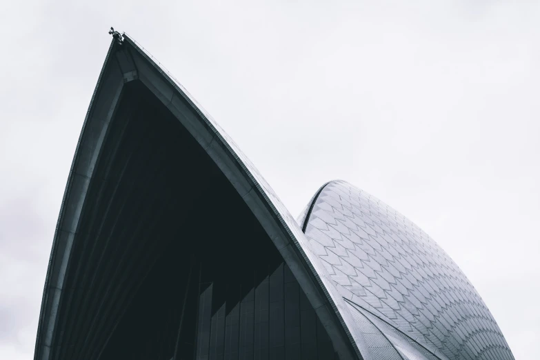 the top of a building with an open roof