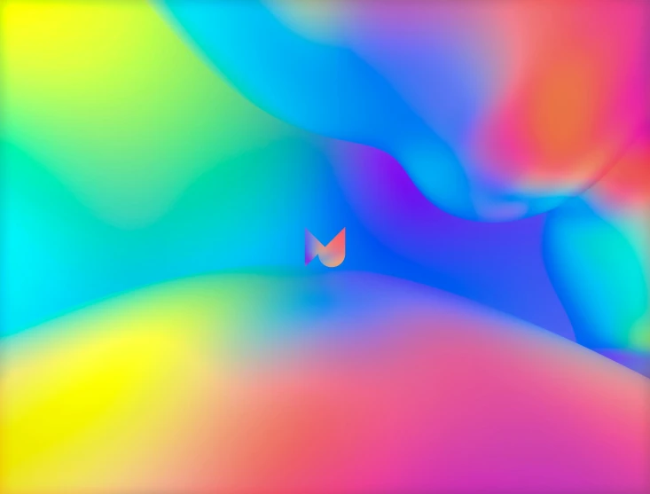 an artistic abstract po with erflies flying in bright colors