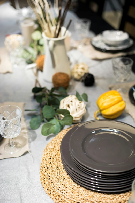 an image of the formal dining table setting