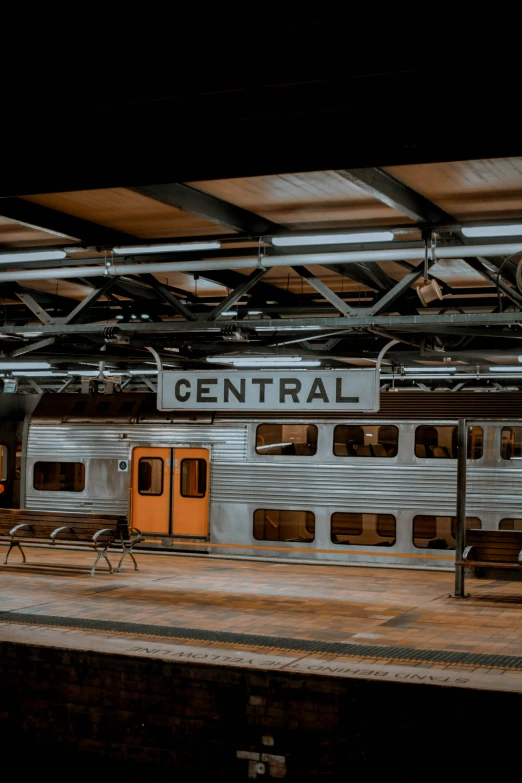 a train that is sitting on the side of a platform