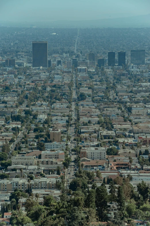 a picture of an aerial view of a city