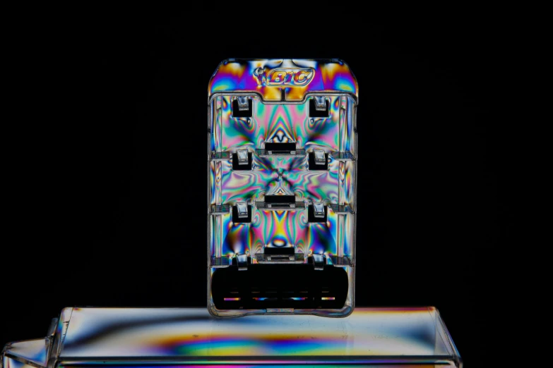 an abstract image is in the shape of a cell phone