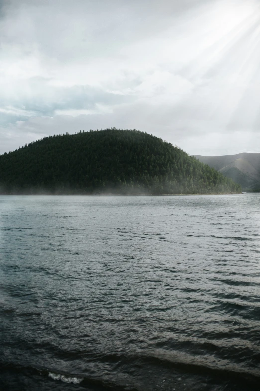 a large island that is near the water